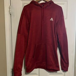 Adidas Men's Red Hoodie Large Tall